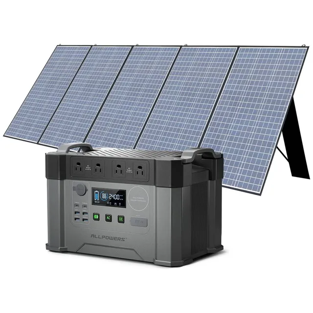 ALLPOWERS S2000 kit générateur solaire 2000W 1500Wh + 400W