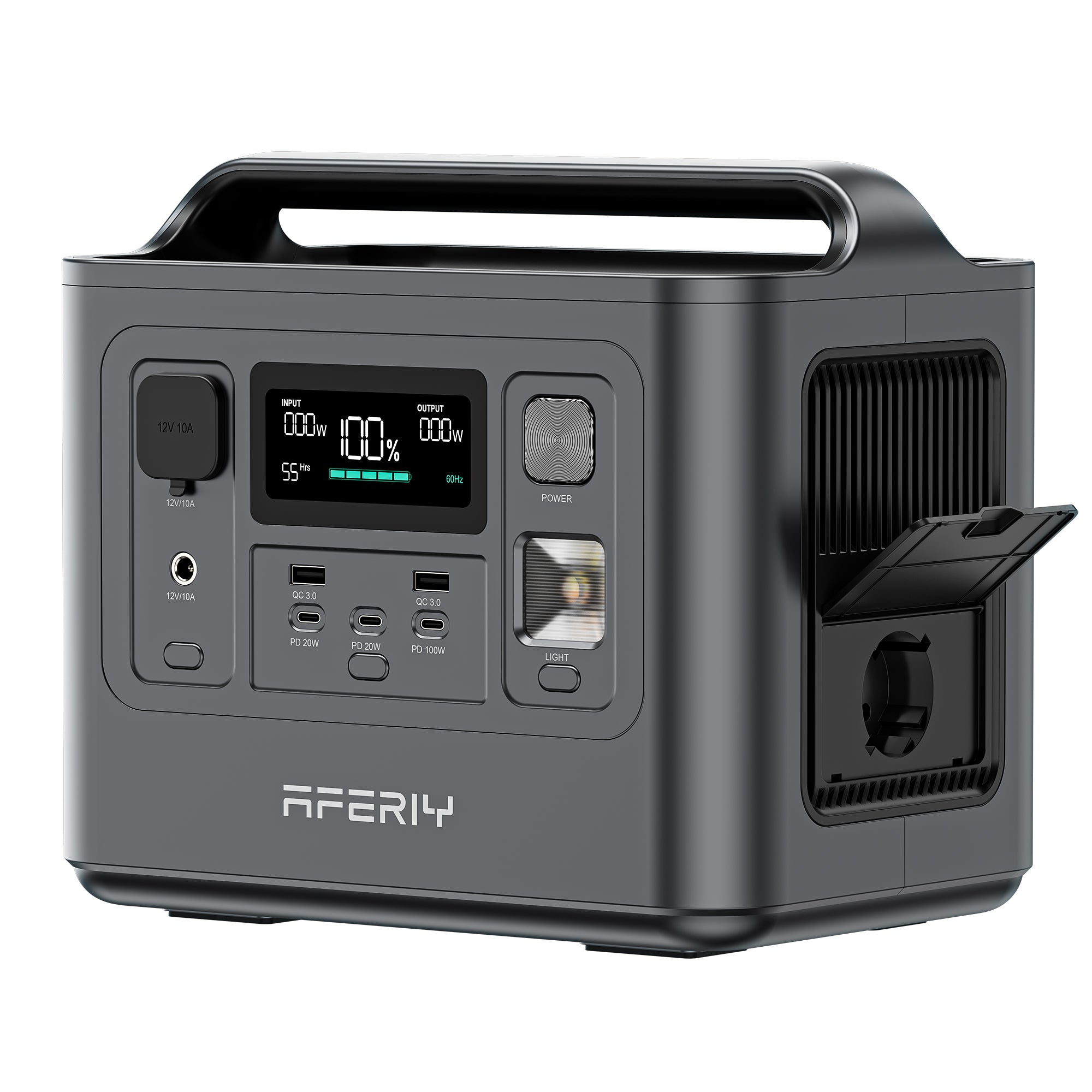 AFERIY Nomad800 P010 station 800W 512Wh + solaire 200W