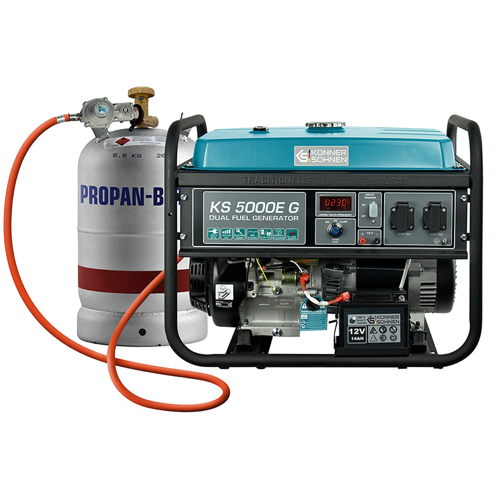 Könner & Söhnen DUAL FUEL KS 5000E G groupe électrogène gaz