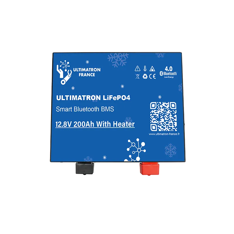 Ultimatron ULM 12,8V 200Ah Batterie Lithium Chauffante Bluetooth