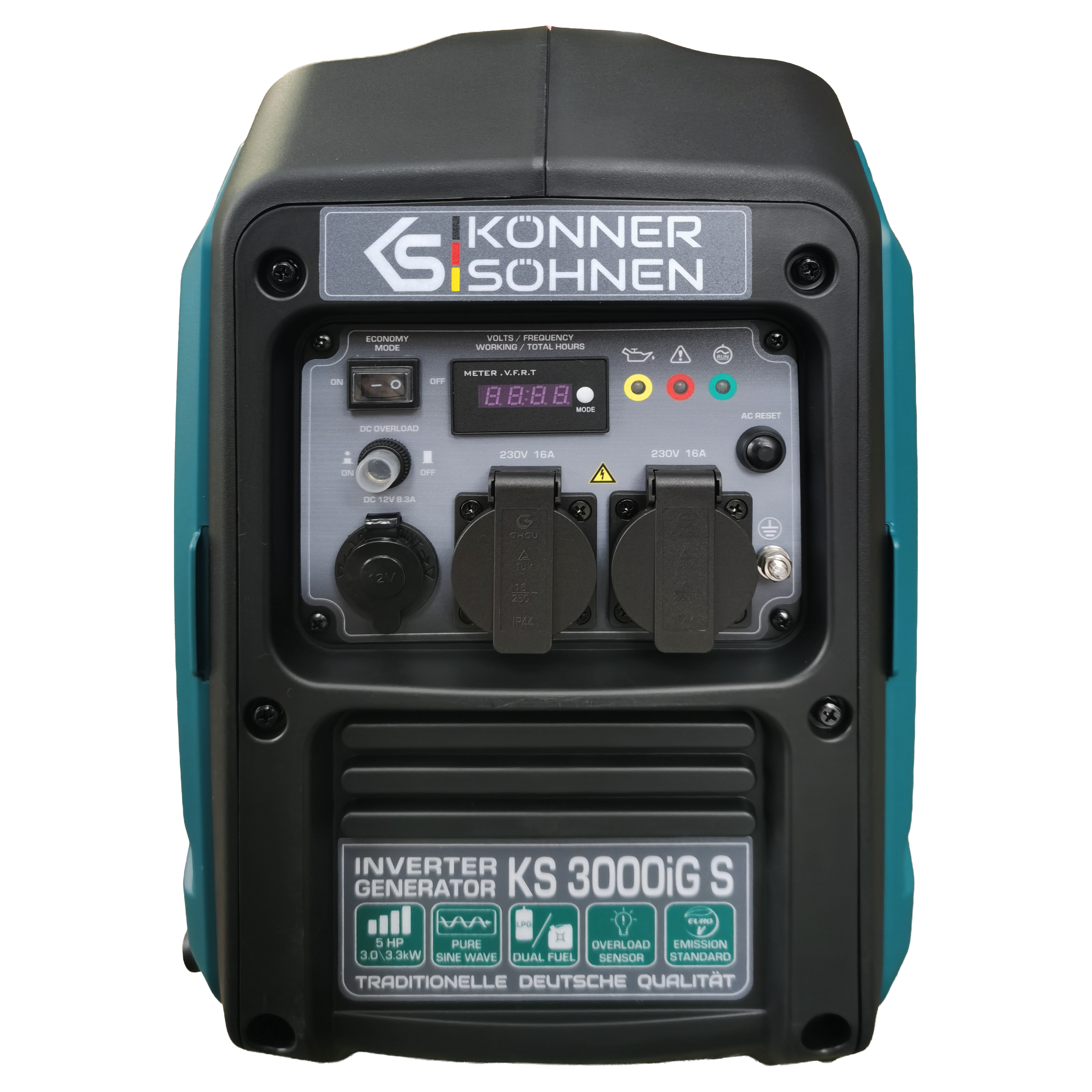 Könner & Söhnen KS 3000iG S groupe inverter bicarburant 3000W