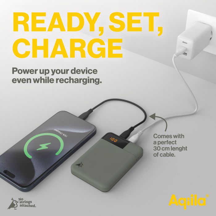 POWERTEC Batterie externe 5000 mAh randonnée voyage
