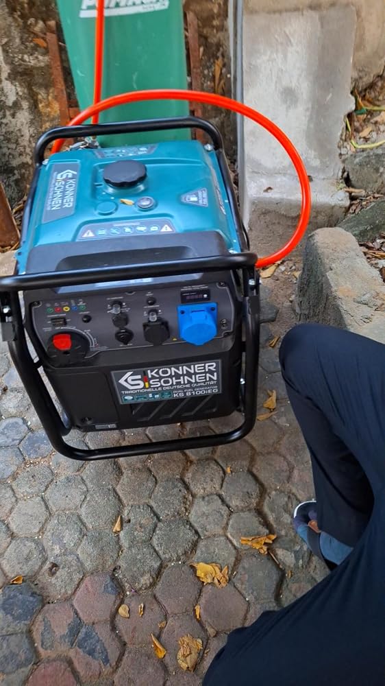 Könner & Söhnen DUAL FUEL KS 8100iEG inverter gaz-essence 8 kW
