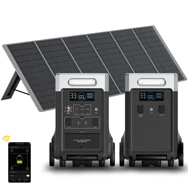 AFERIY P310 kit générateur 3600W 7680Wh + batterie