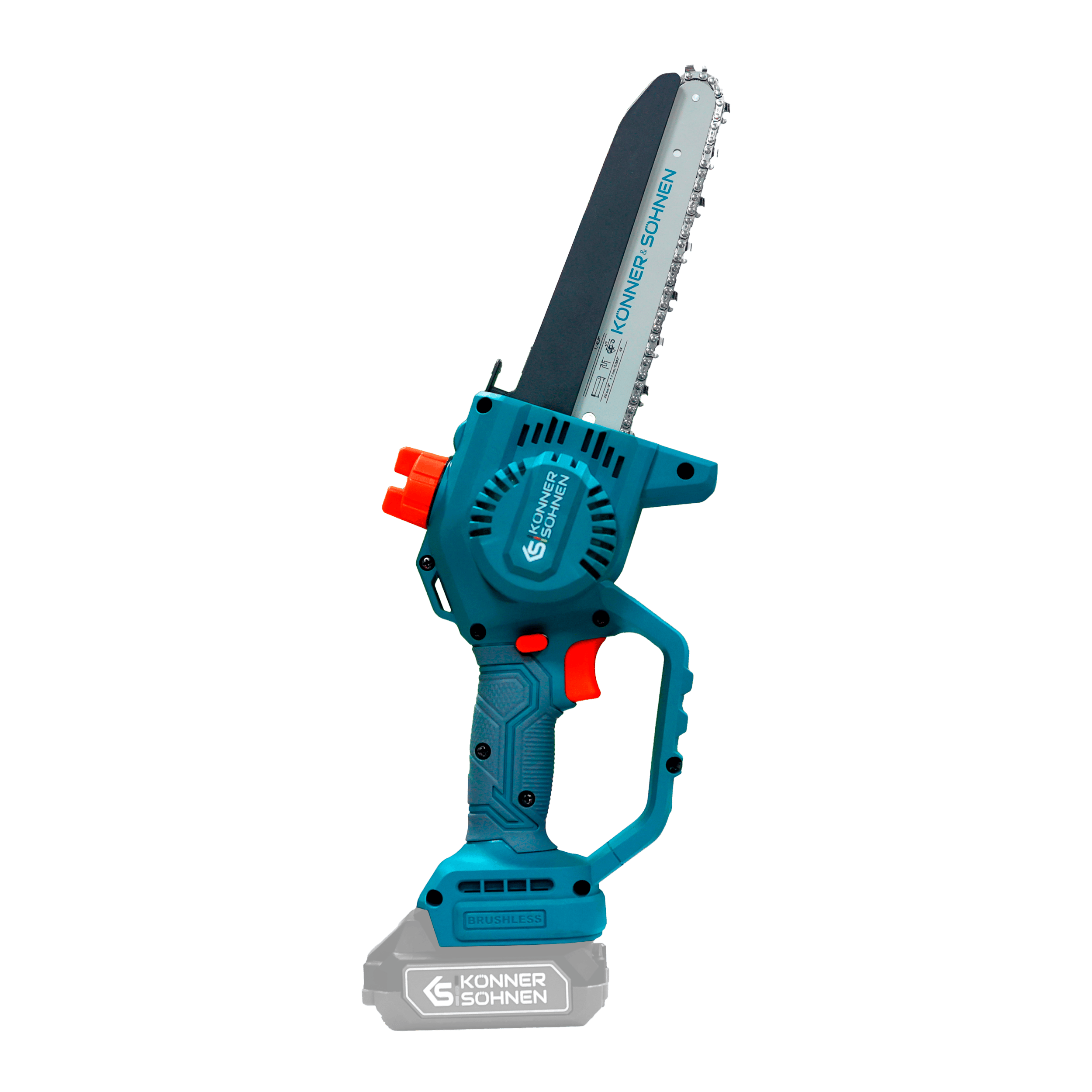 Könner & Söhnen K&S BASIC KS MCS20V-8 mini-tronçonneuse 20V