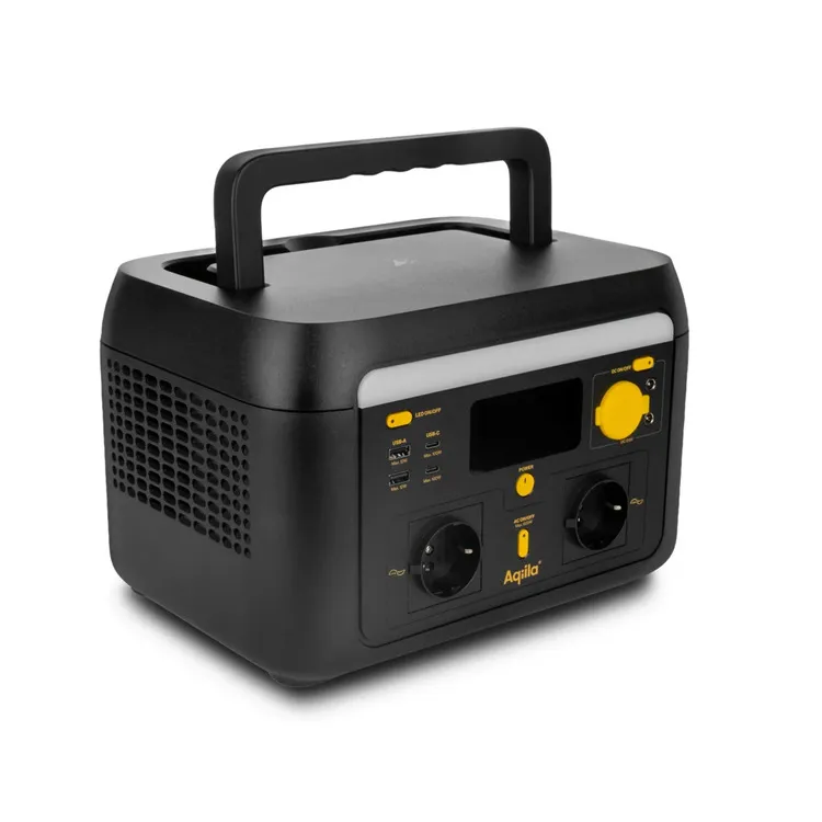 POWERTEC S600V2 station d'énergie portable 600W 512Wh