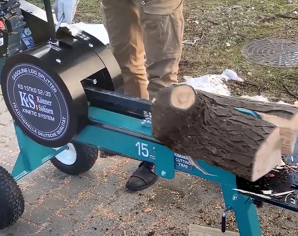 Könner & Söhnen K&S BASIC KS 15TKG 52/35 fendeuse bois essence 15T