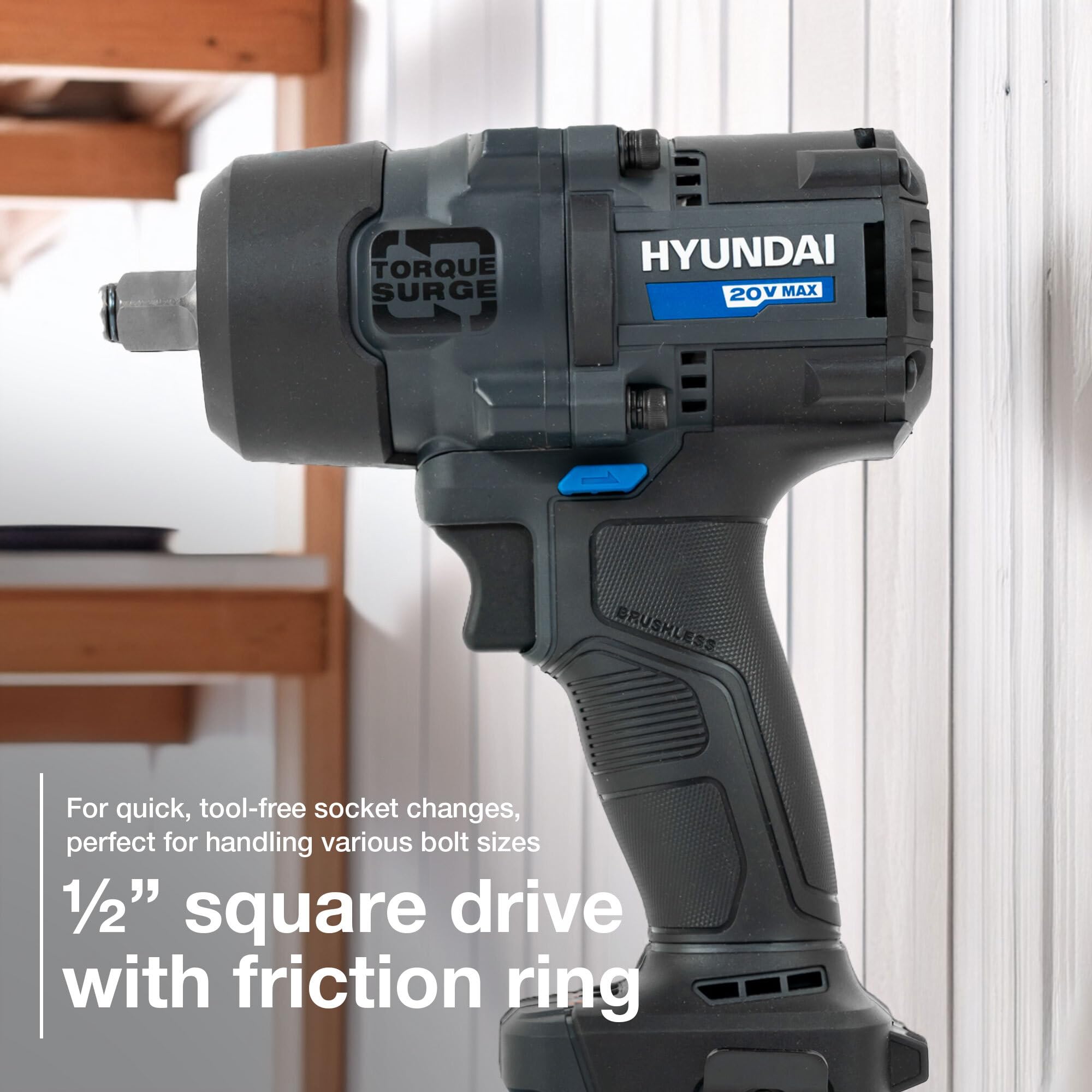 Hyundai Power Tools IW20X-700 clé à chocs 20V 700Nm nue