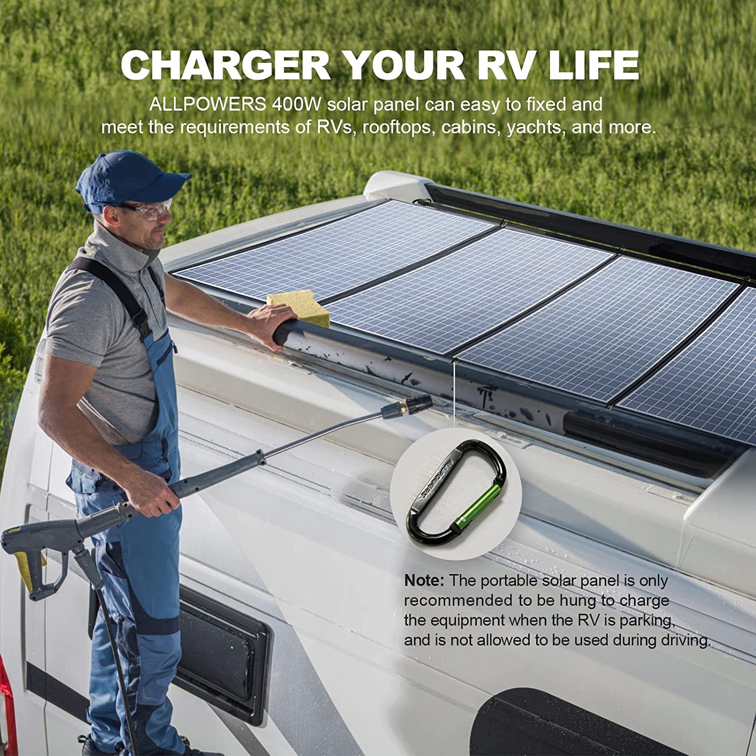 ALLPOWERS R4000 kit générateur solaire 3600W 3600Wh