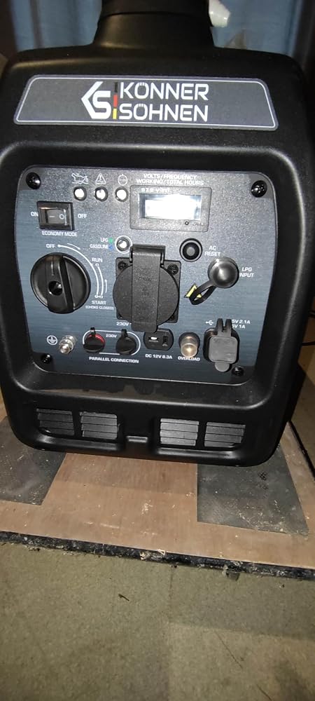 Könner & Söhnen DUAL FUEL KS 2000iG S groupe électrogène gaz 62 dB