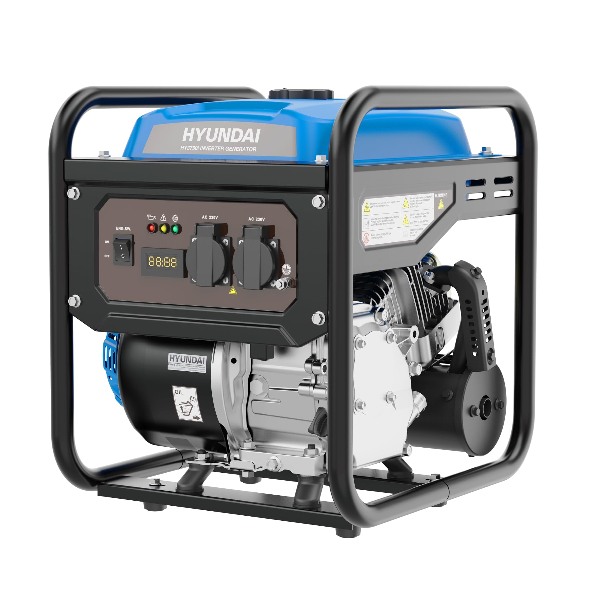 Hyundai HY3750i groupe électrogène essence 3300W onde sinusoïdale pure
