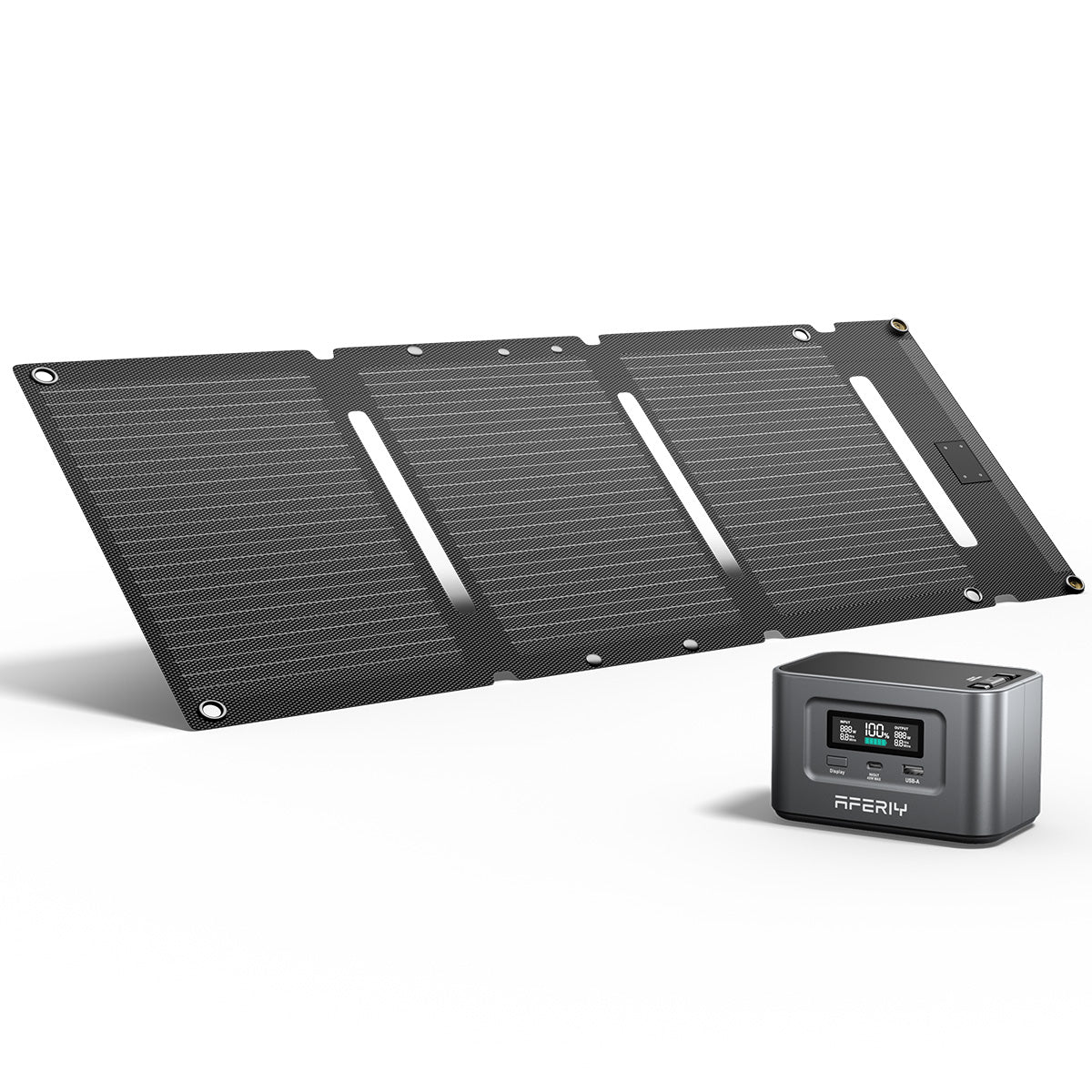 AFERIY Nano100 station d'énergie portable 100W 99,2Wh + 30W gris