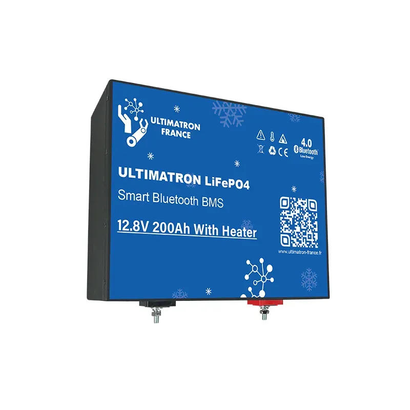Ultimatron ULM 12,8V 200Ah Batterie Lithium Chauffante Bluetooth