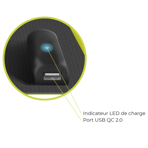 Powertec PT Flap 8 chargeur solaire portable 8W Sunpower