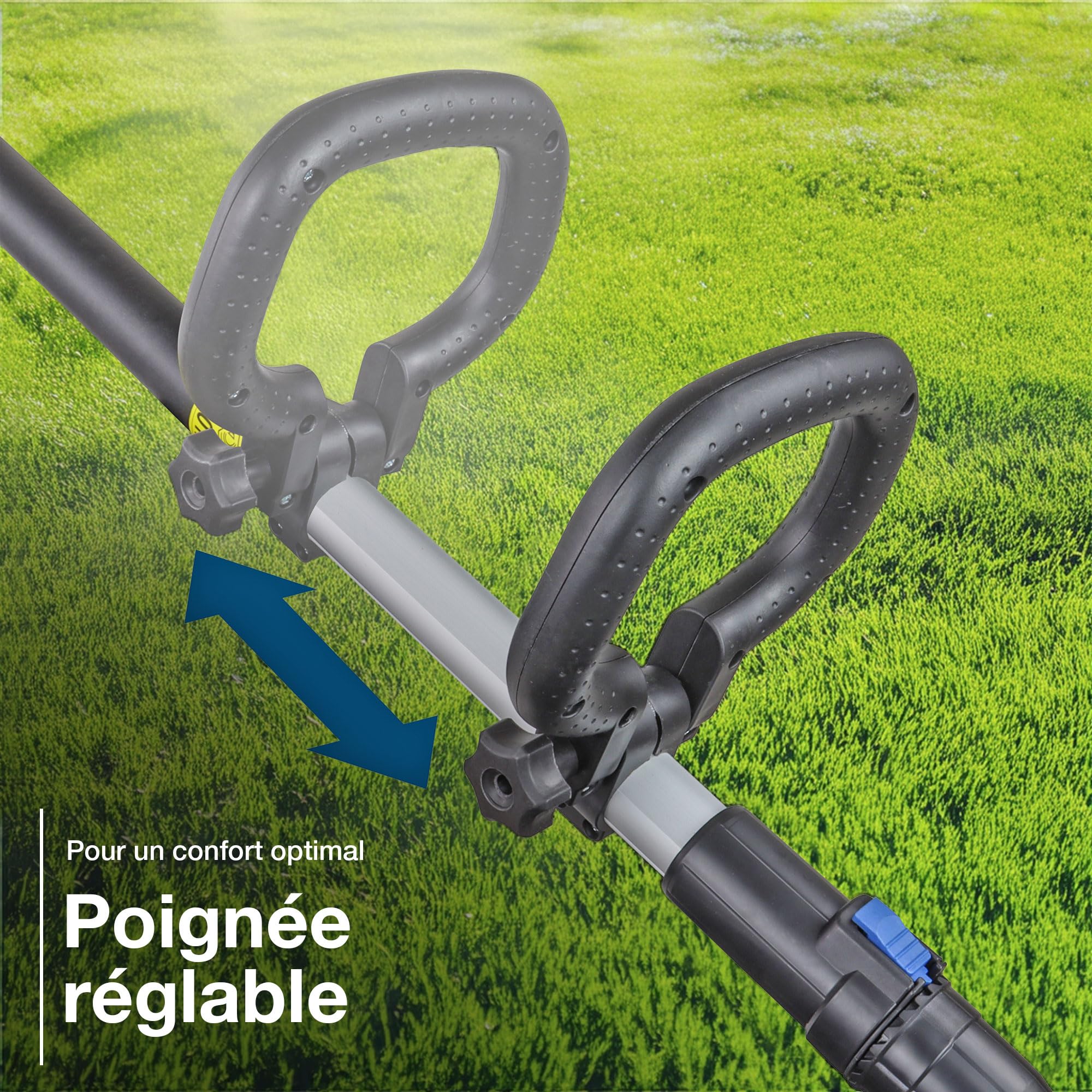 Hyundai HYPHT550E taille-haie perche filaire 550 W 3,5 m