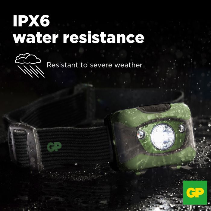 Powertec CHR41 lampe frontale rechargeable 300 lumens IPX6