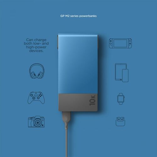 POWERTEC Batterie externe USB-C 10000mAh 22,5W