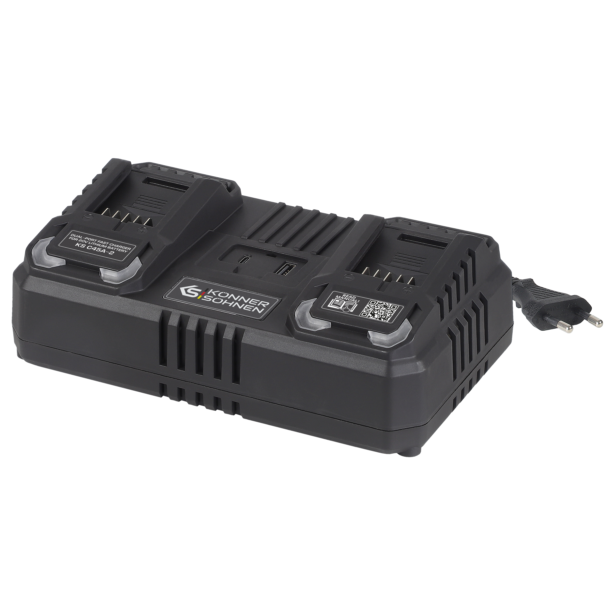 Könner & Söhnen K&S BASIC KS C45A-2 chargeur double 20V