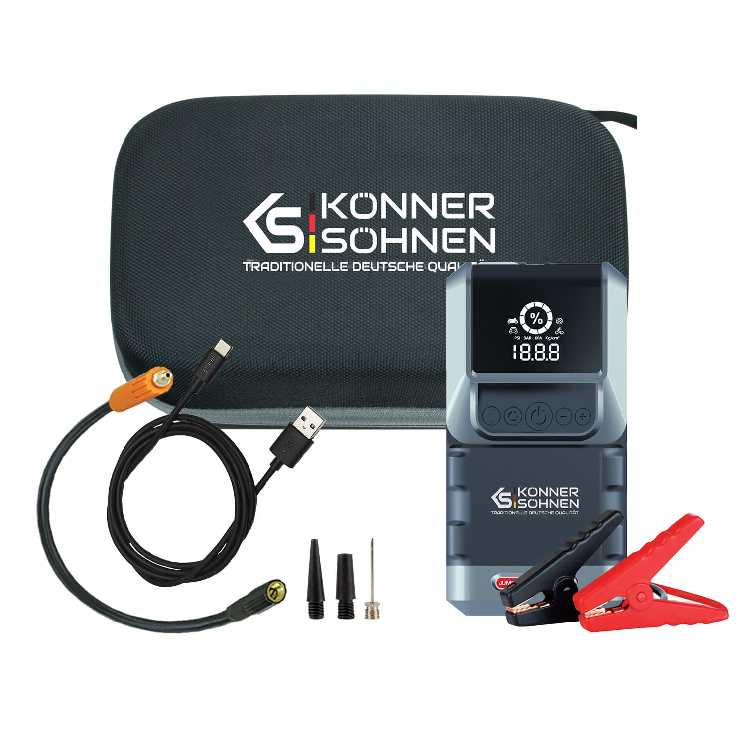 Könner & Söhnen K&S BASIC KS JSP-1300 booster 1300A compresseur