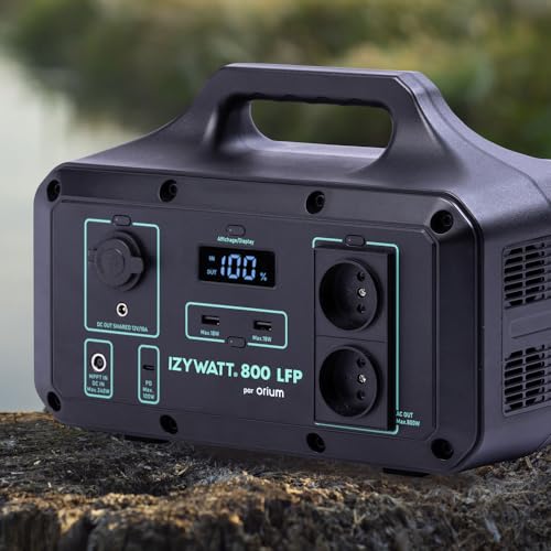 Orium Izywatt 800 station d'énergie portable LFP 518Wh + 160W