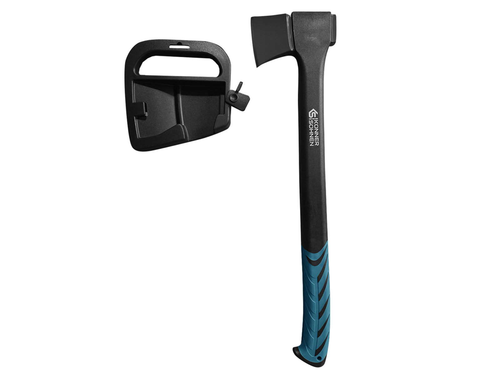 Könner & Söhnen K&S BASIC KS CA1250 hache bûcheron acier 30°