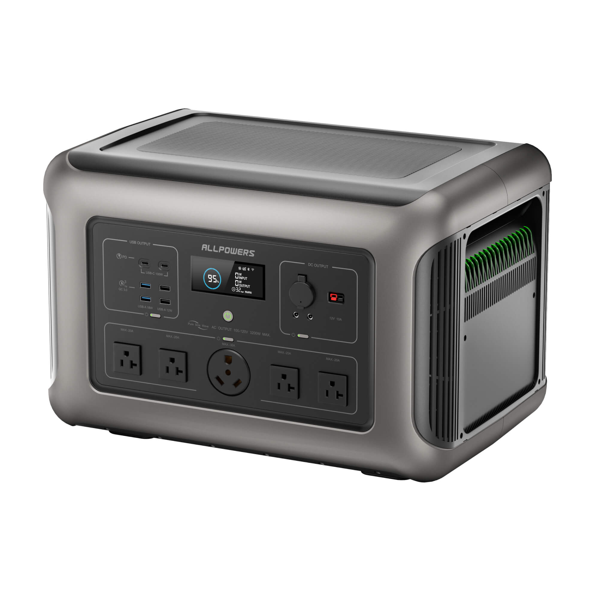 ALLPOWERS R3500 station énergie 3200W 3168Wh UPS