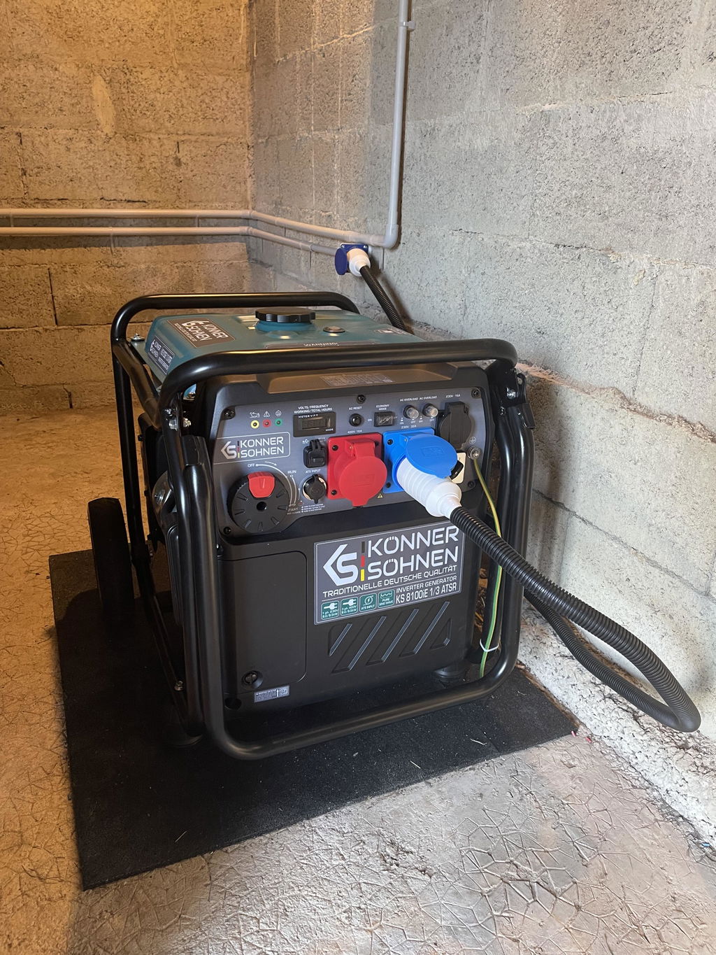 Könner & Söhnen K&S BASIC KS 8100iE générateur 8500W ATSR