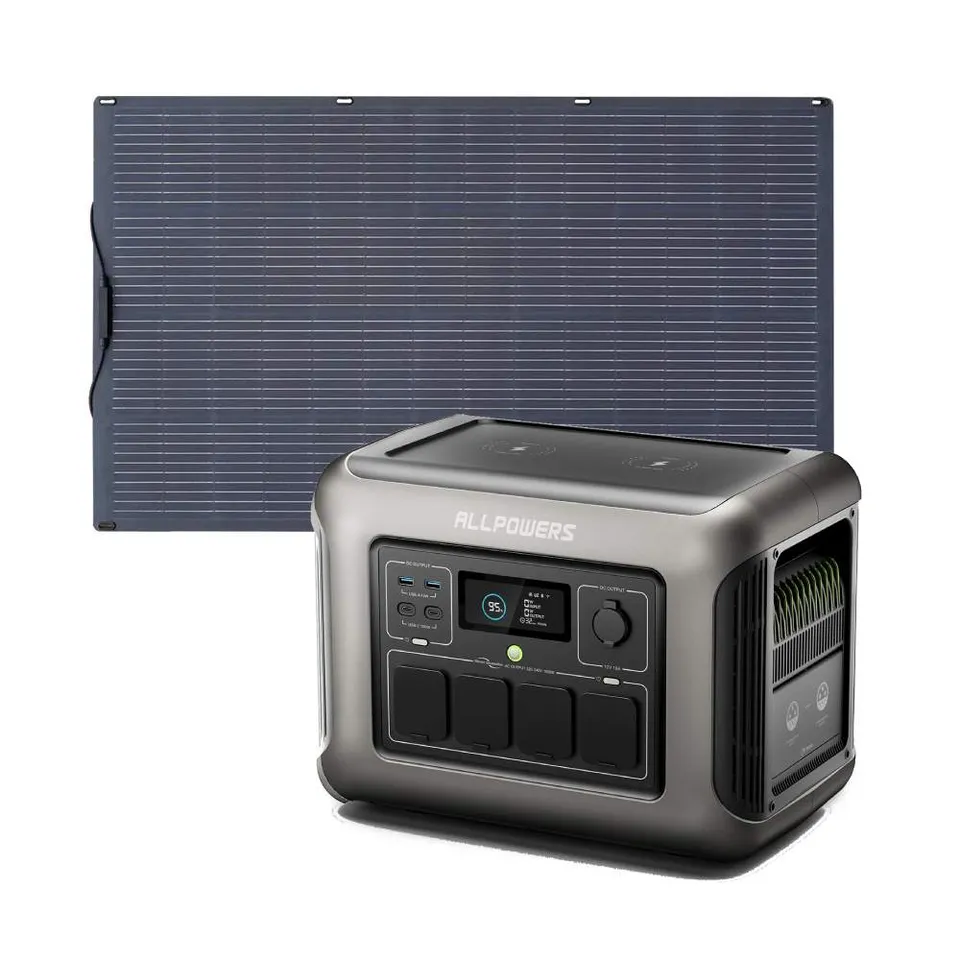 ALLPOWERS R1500 Kit Générateur 1800W 1152Wh + SF200 200W