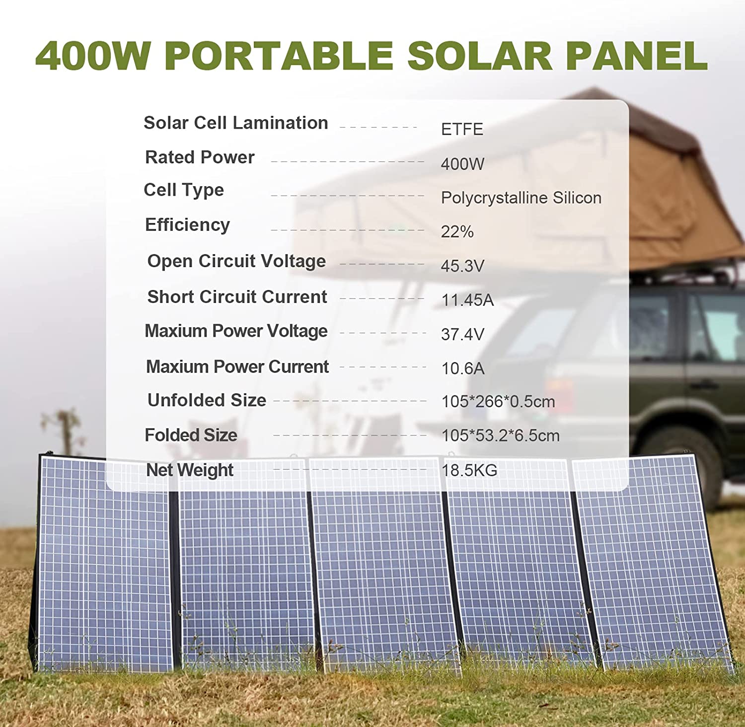ALLPOWERS S2000 kit générateur solaire 2000W 1500Wh + 400W