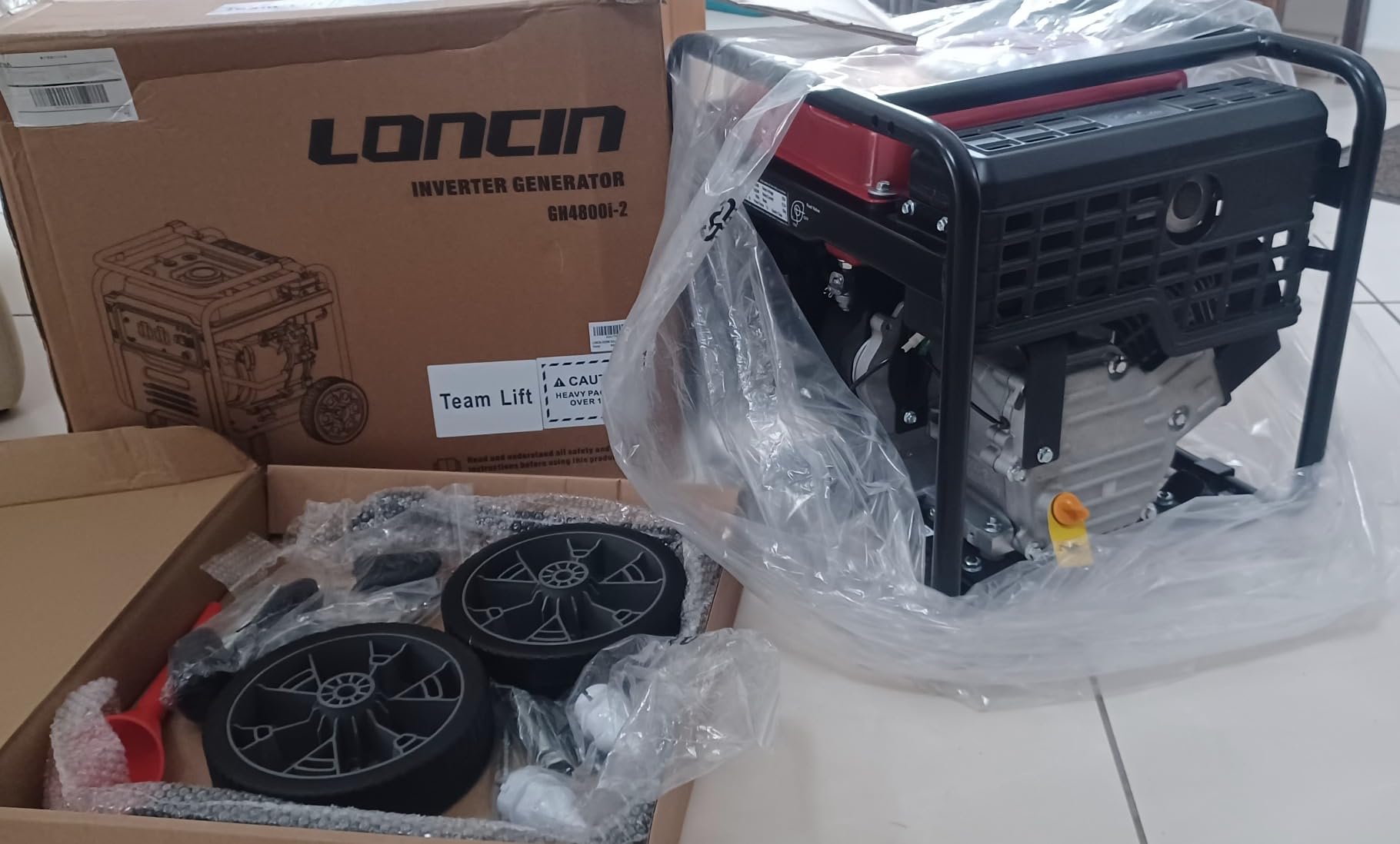 Loncin Recreation 3500W groupe électrogène inverter essence 7L