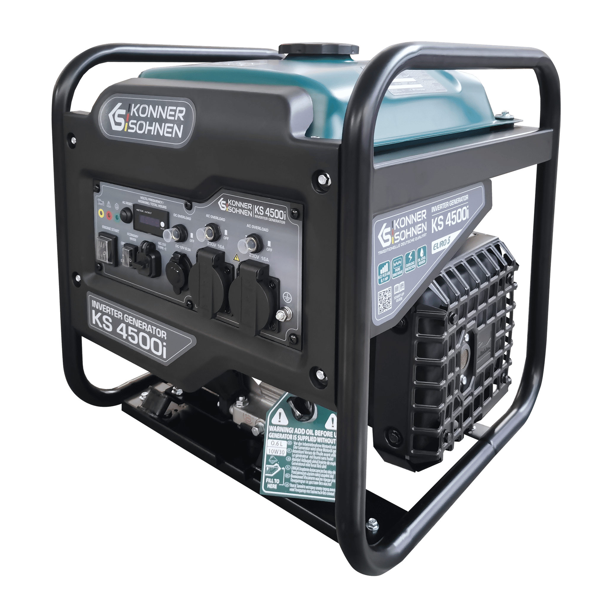 Könner & Söhnen KS 4500i Groupe inverter 4,5kW essence