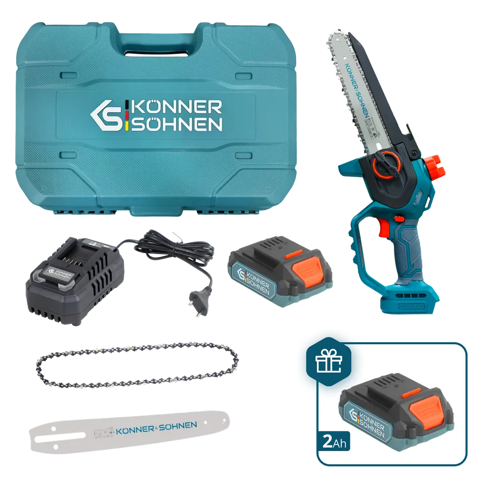 Könner & Söhnen K&S Basic KS MCS20V-8 mini-tronçonneuse 20V