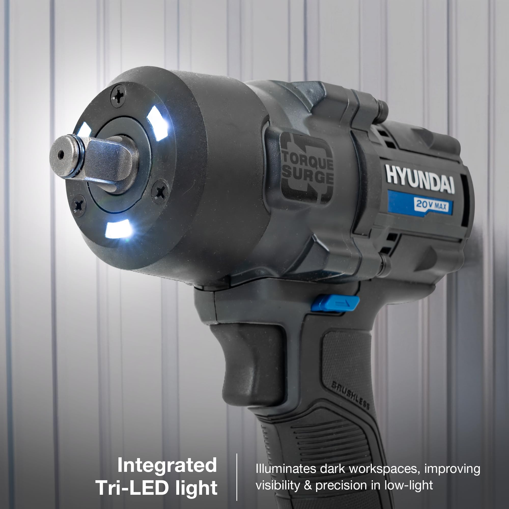 Hyundai Power Tools IW20X-700 clé à chocs 20V 700Nm nue