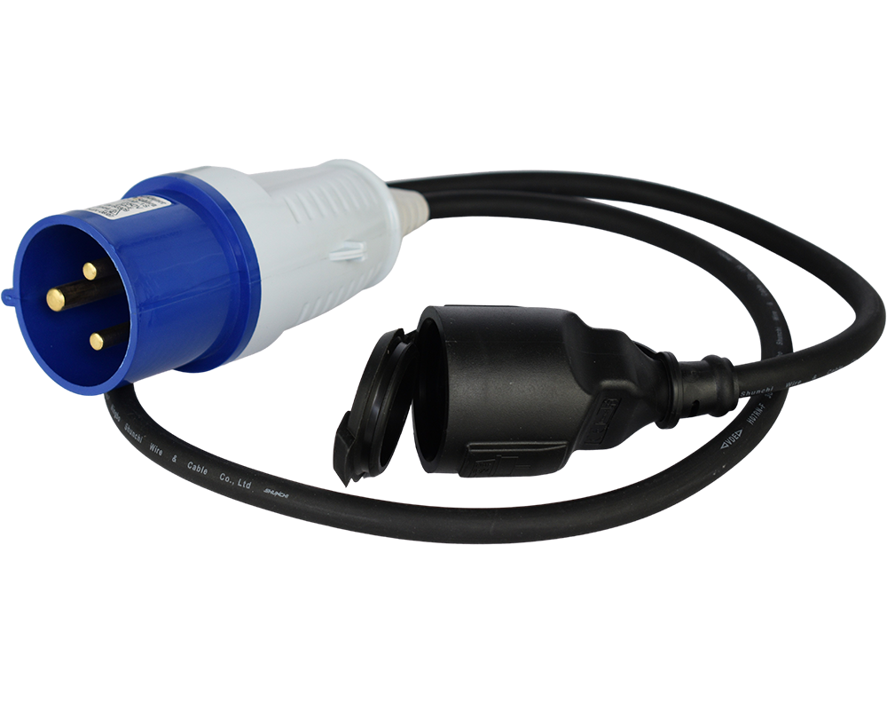 Könner & Söhnen K&S BASIC KS EX1M-1S adaptateur rallonge 32A 1m