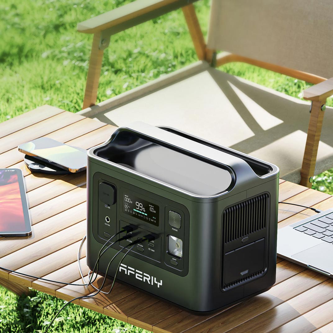 AFERIY Nomad800 P010 800W Station d'Énergie 512Wh