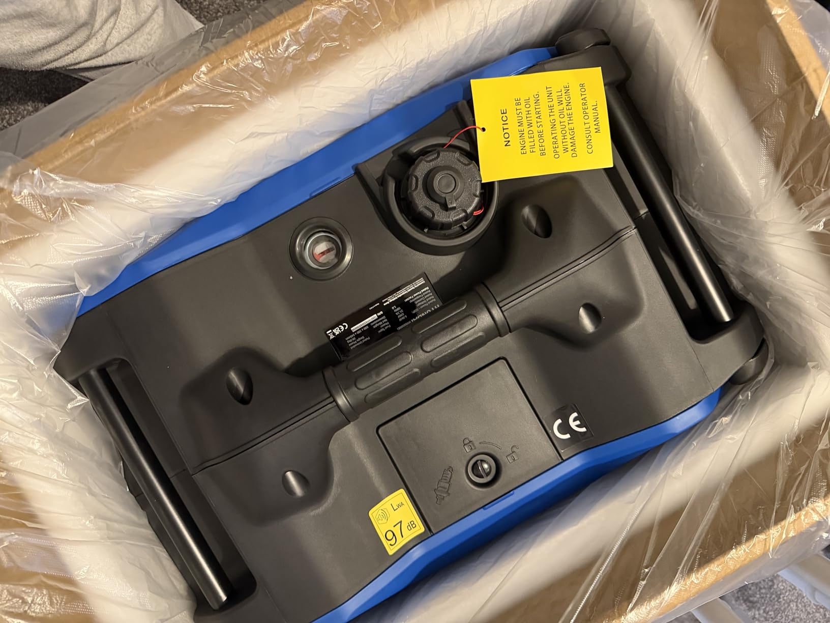 Hyundai Generator HY6250SEi générateur inverter essence 5500W