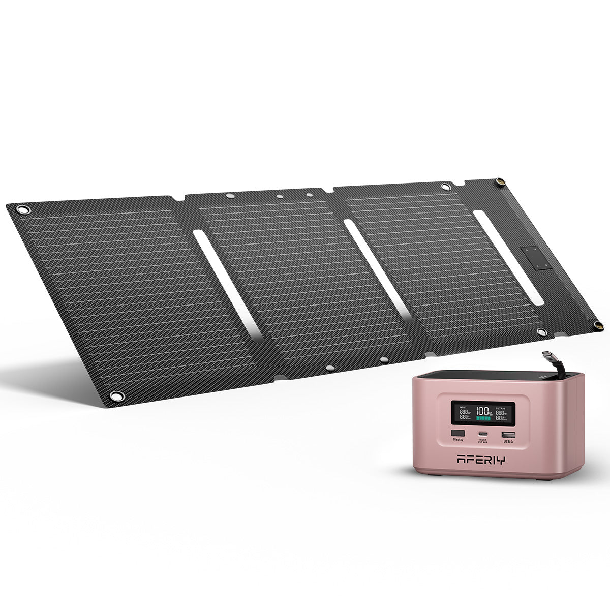 AFERIY Nano100 station d'énergie portable 100W 99,2Wh + 30W gris