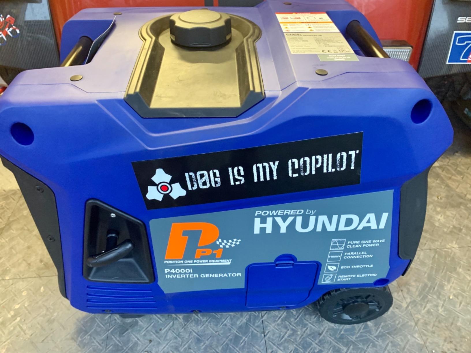 Hyundai P1 Groupe électrogène inverter 3800W essence