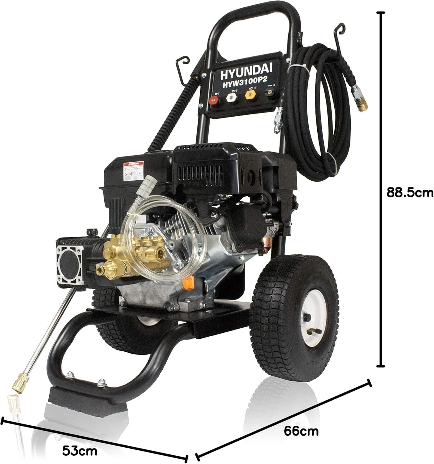 Hyundai HYW3100P2 nettoyeur haute pression essence 212 cc 3100 PSI