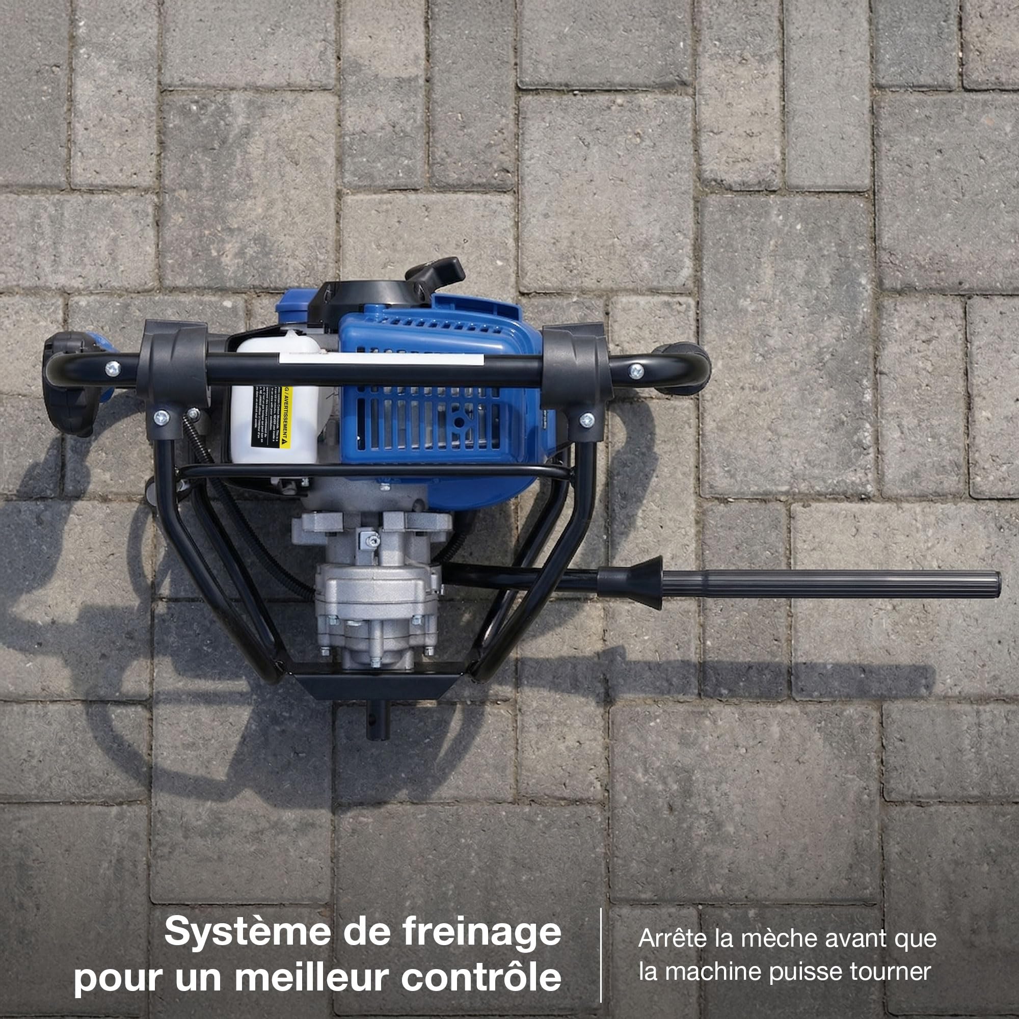 Hyundai HYEAB5600X tarière thermique 56 cm3 + 3 forets