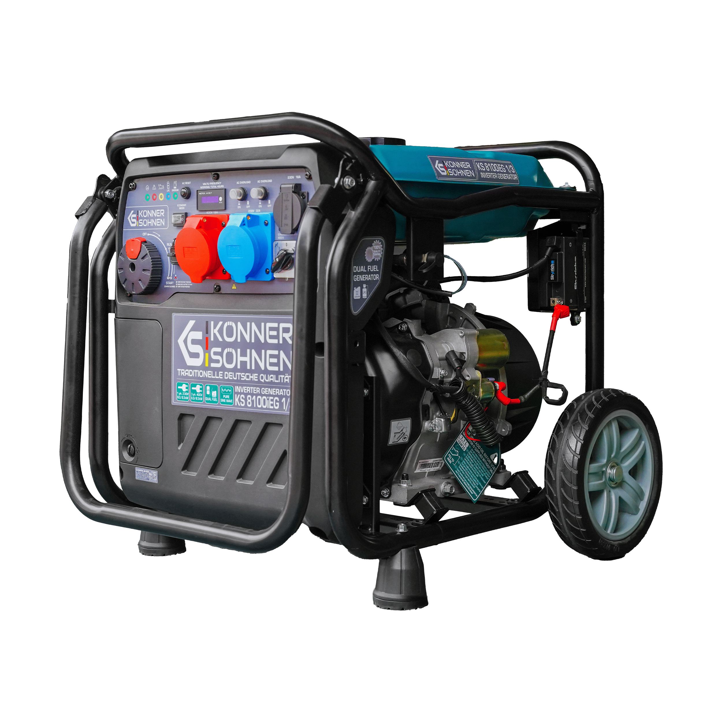 Könner & Söhnen DUAL FUEL KS 8100iEG groupe électrogène 8,5 kW