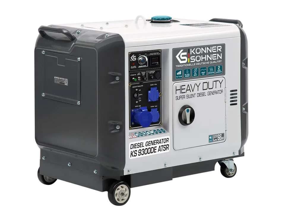Könner & Söhnen HEAVY DUTY KS 9300DE groupe diesel reconditionné