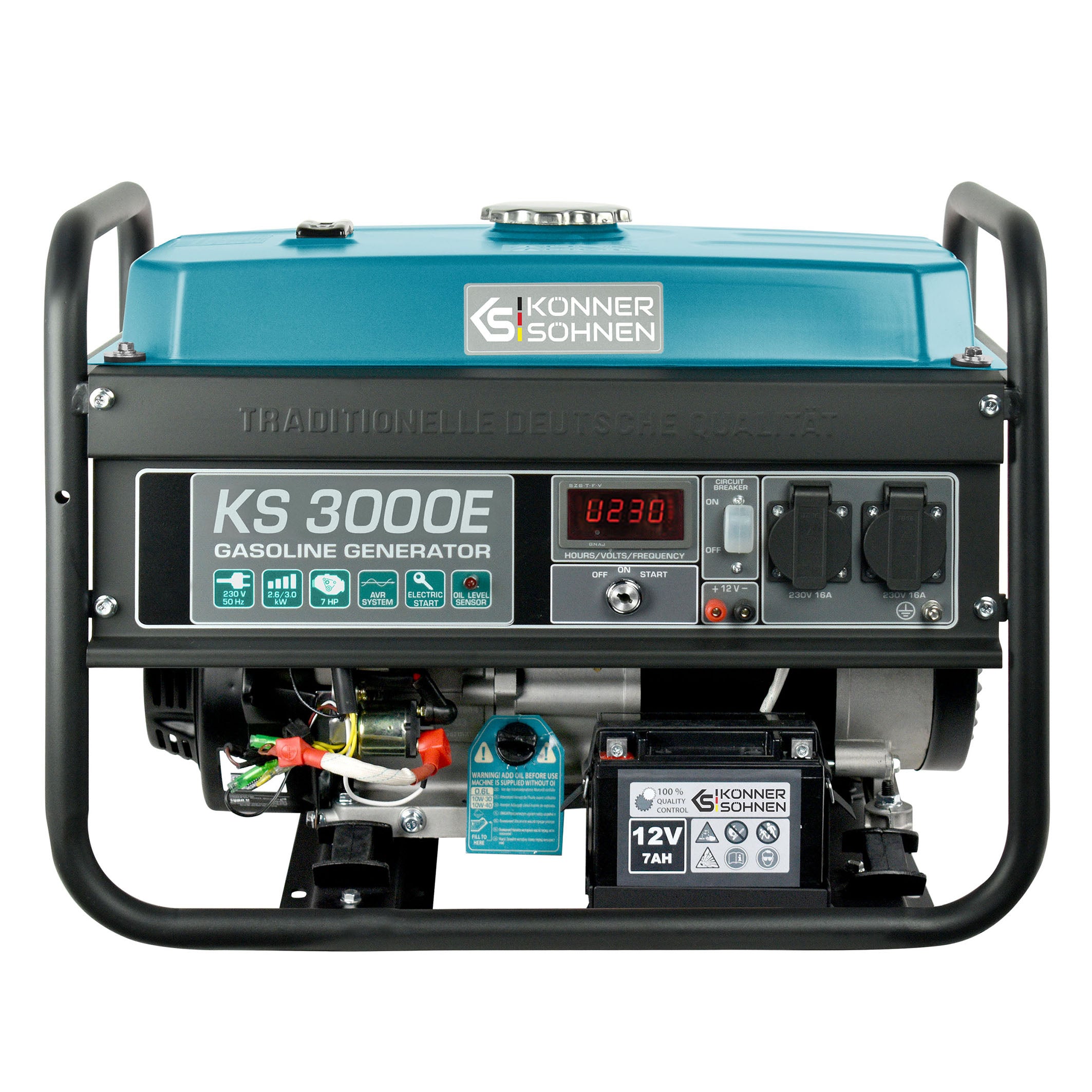 Könner & Söhnen KS 3000E groupe électrogène essence 3000W AVR