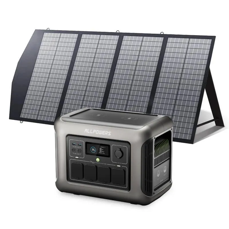 ALLPOWERS R1500 LITE kit solaire 1600W 1056Wh + 140W