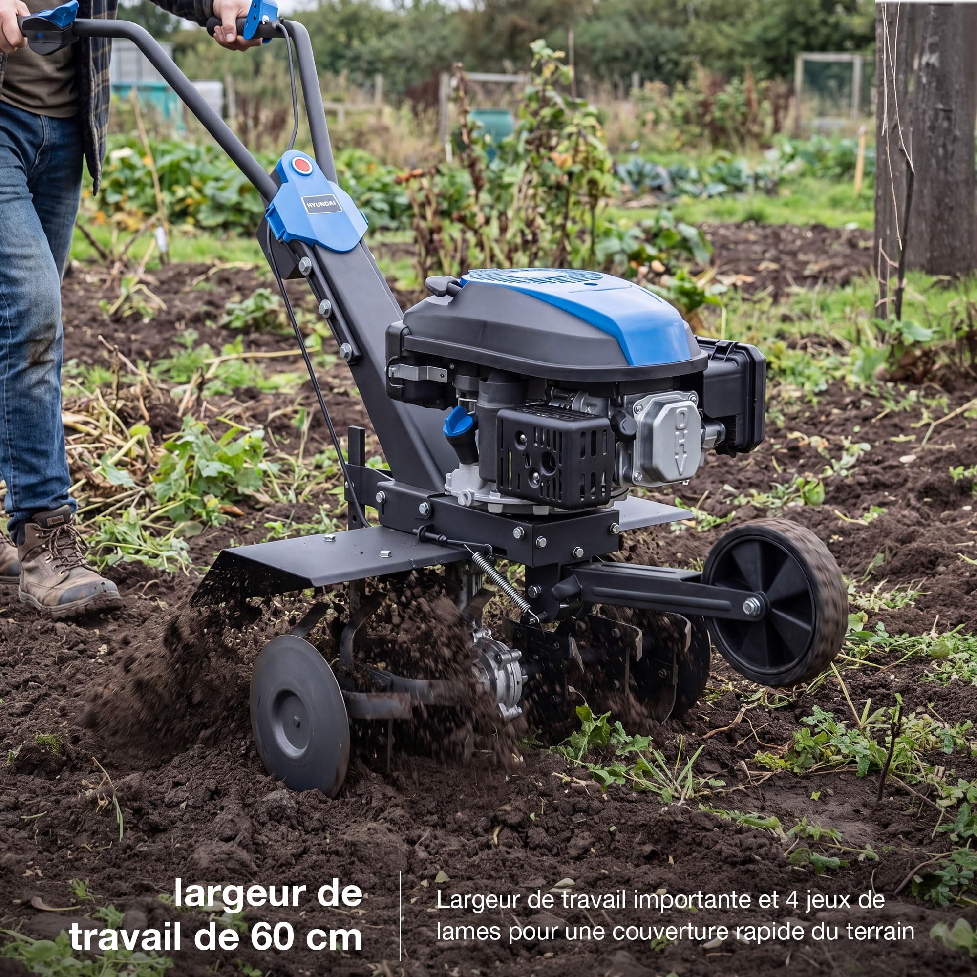 Hyundai Garden HYT175EX-EU motobineuse 173cm3 60cm