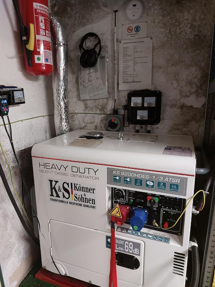 Könner & Söhnen KS 10000E 1/3 groupe électrogène essence 9 kW