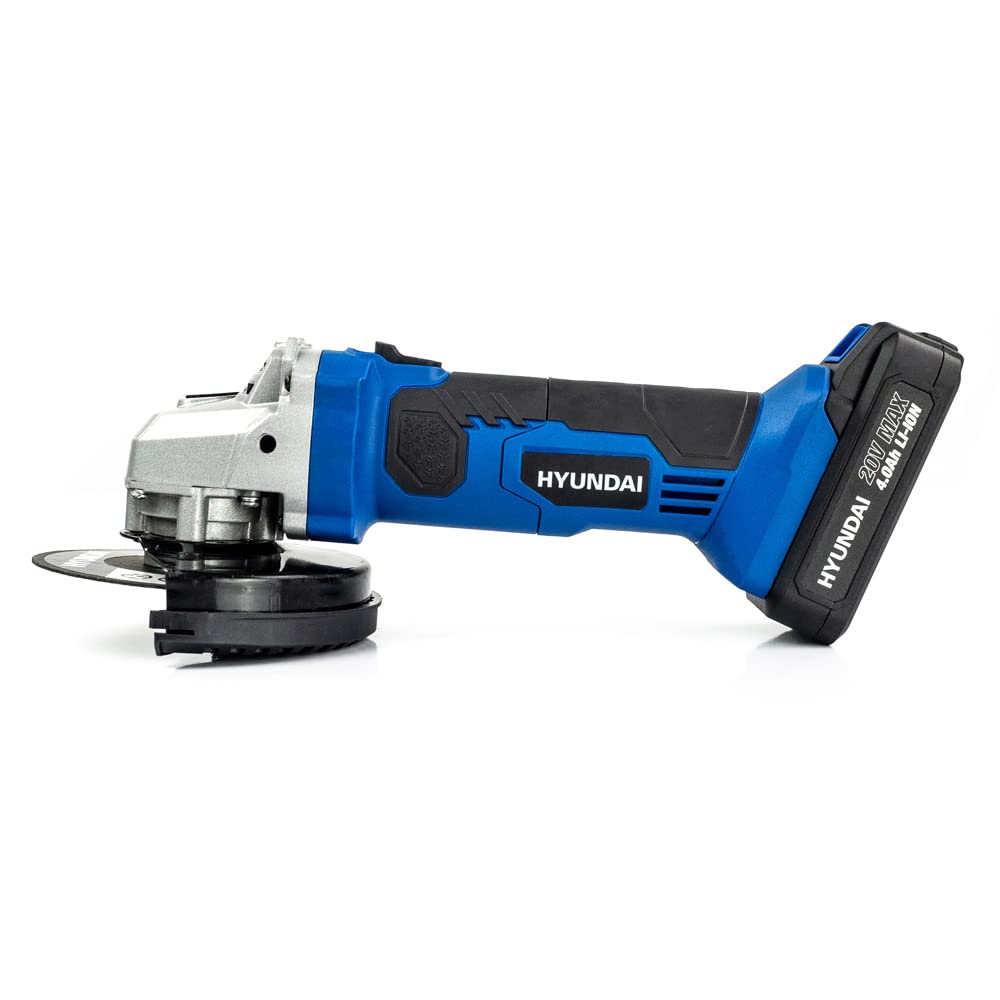 Hyundai HY2179 meuleuse d'angle sans fil 20V 125mm batterie 4Ah