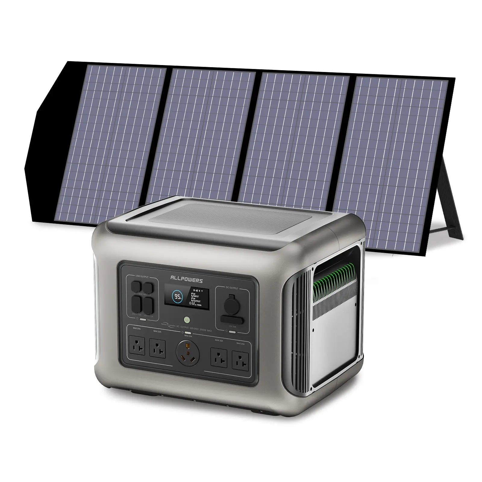 ALLPOWERS R2500 V2 générateur solaire 2500W + 140W