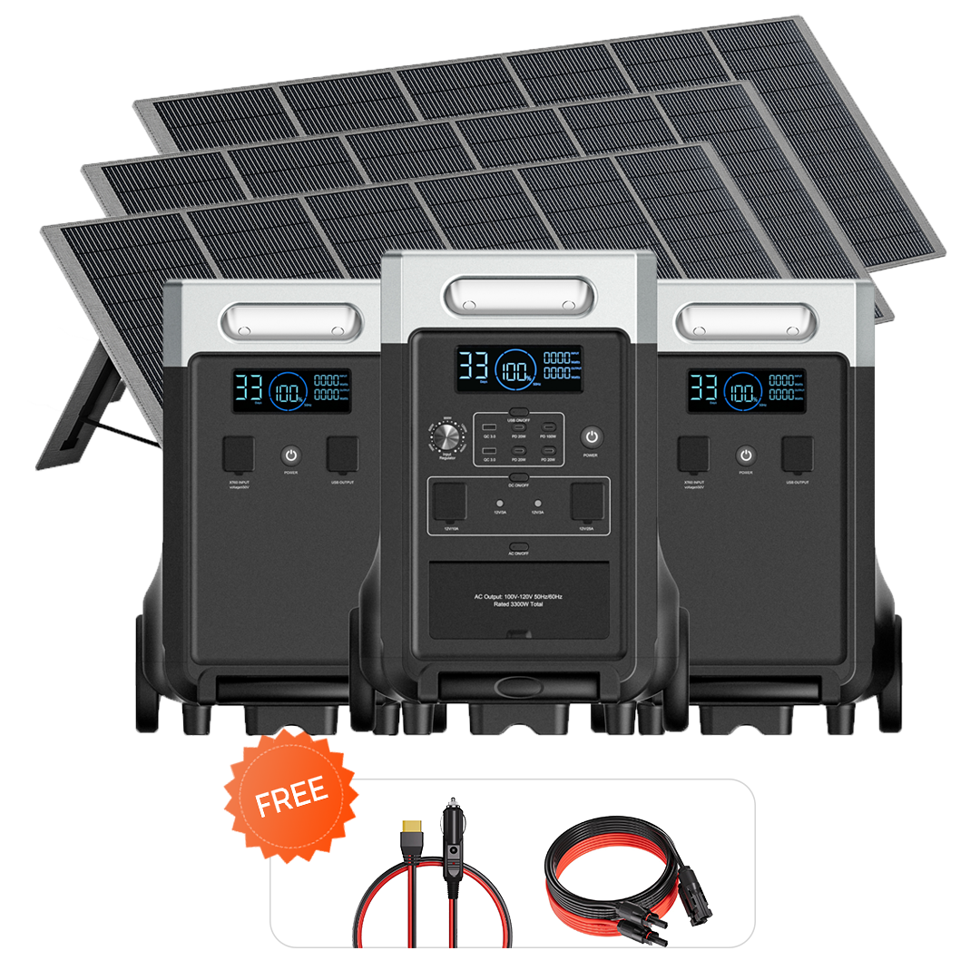AFERIY P310 kit générateur 3600W 7680Wh + batterie