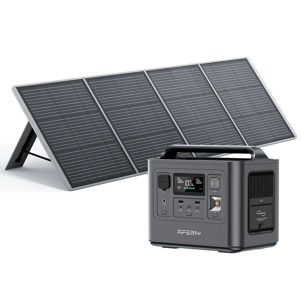 AFERIY Nomad800 P010 station 800W 512Wh + solaire 200W